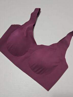 Bali Seamless Wireless Bra - Plum Berry Size L